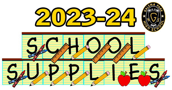  2023-24 School Supplies